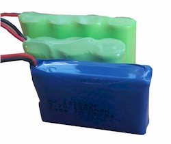 Replacement batteries for the Parabeam wireless beams