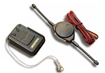 Wireless Pocket Receiver Kit | 433.92MHz relay transmitter + battery/ mains powered pocket receiver